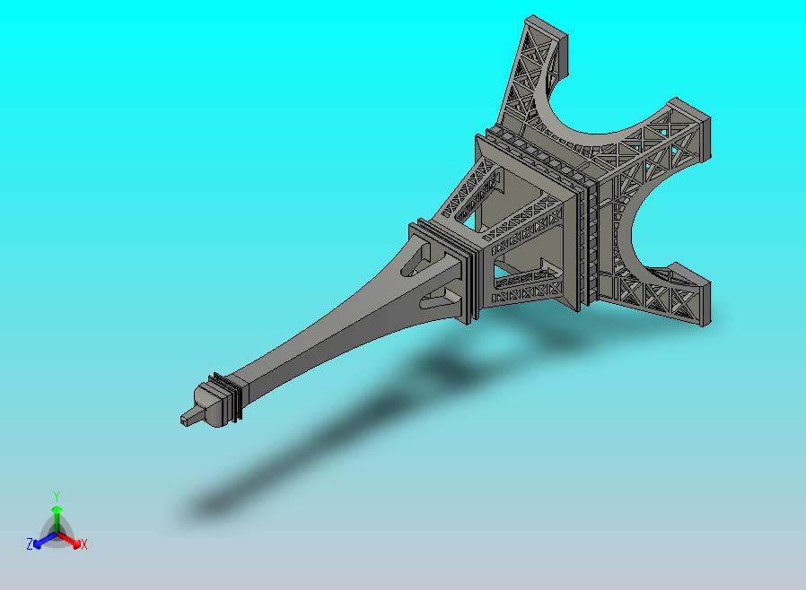 法国巴黎埃菲尔铁塔