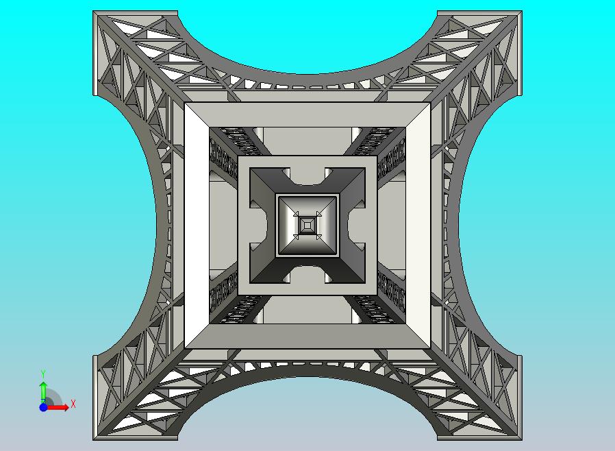 法国巴黎埃菲尔铁塔