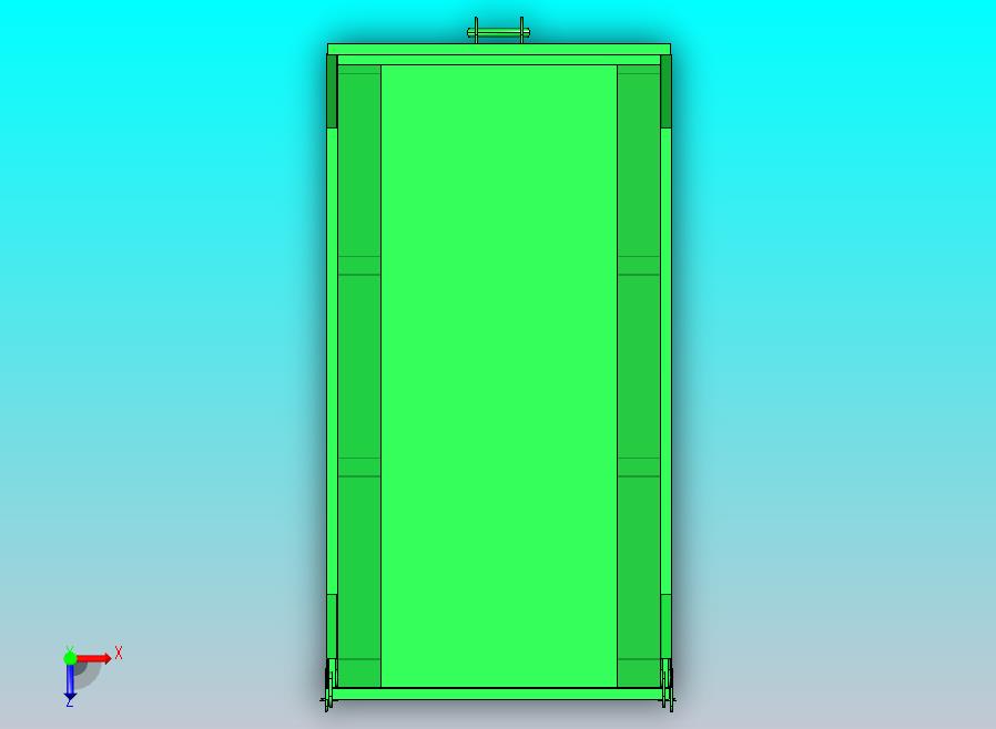 5立方米垃圾箱 重型 适用于侧卸式卡车