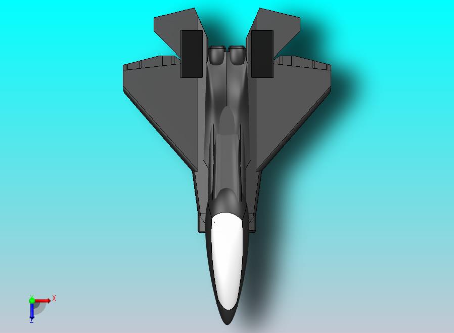 第五代军用战斗机全尺寸模型