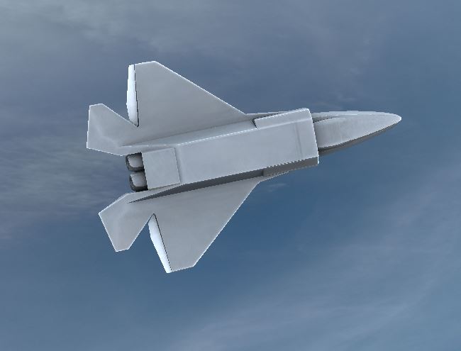 第五代军用战斗机全尺寸模型