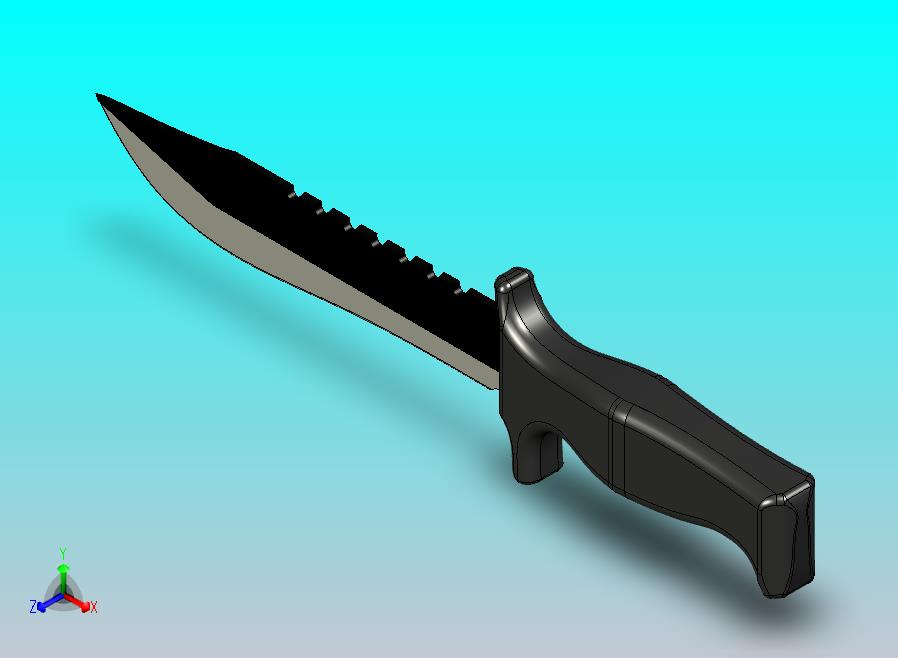 军用级匕首装备