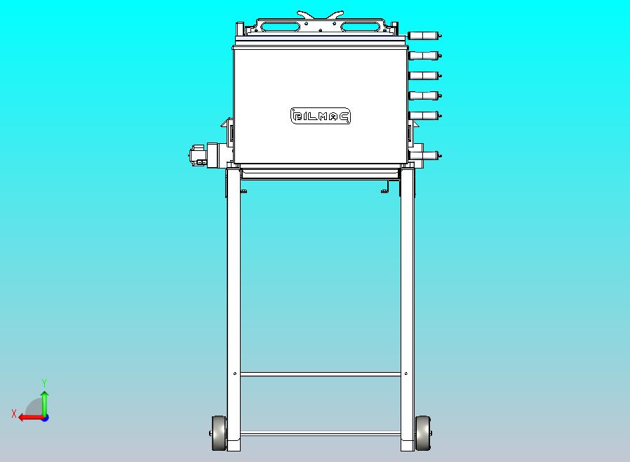 烧烤立式旋转炉