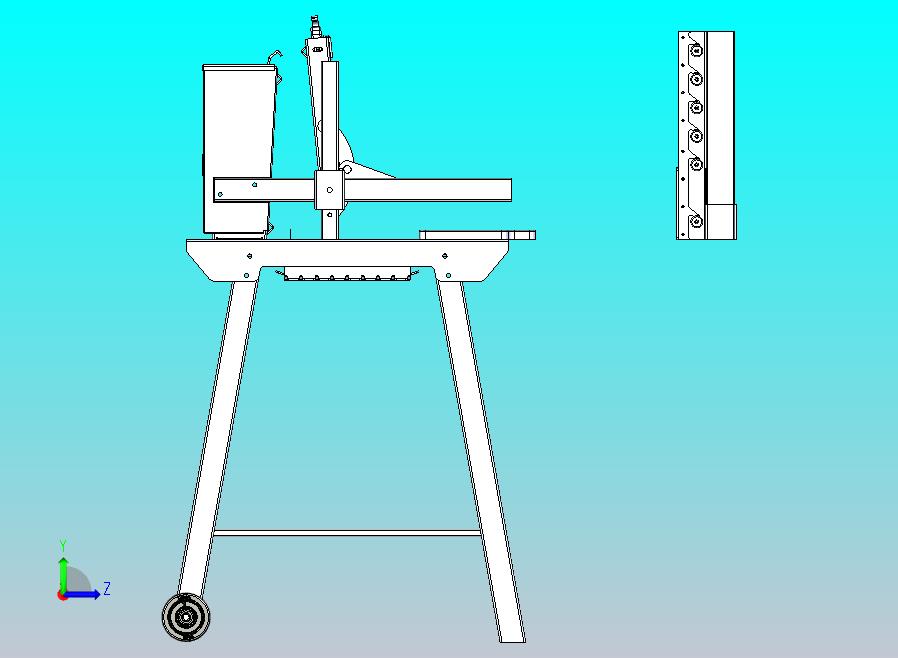 烧烤立式旋转炉