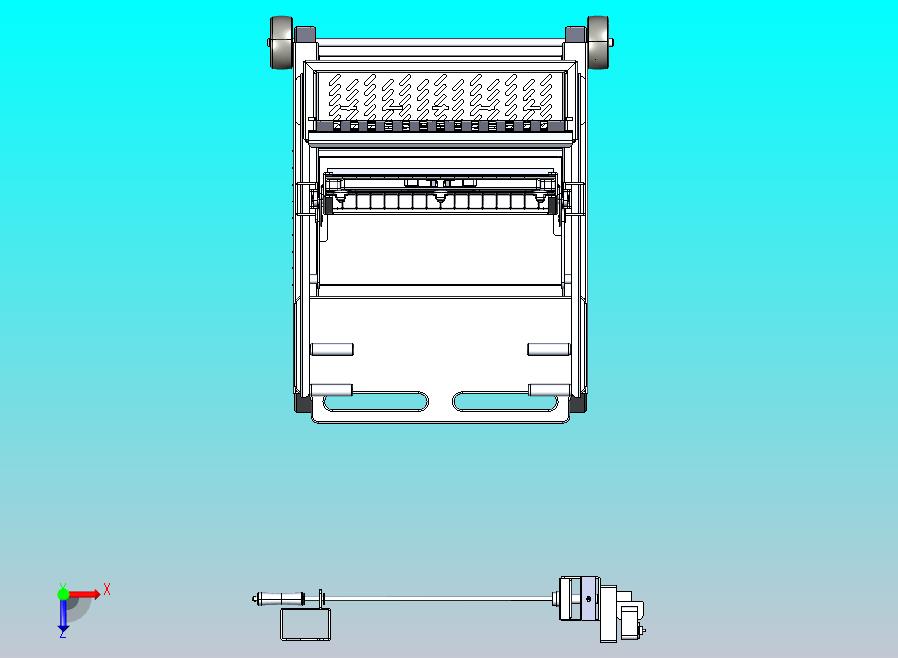 烧烤立式旋转炉