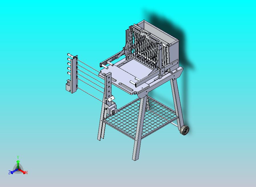 烧烤立式旋转炉