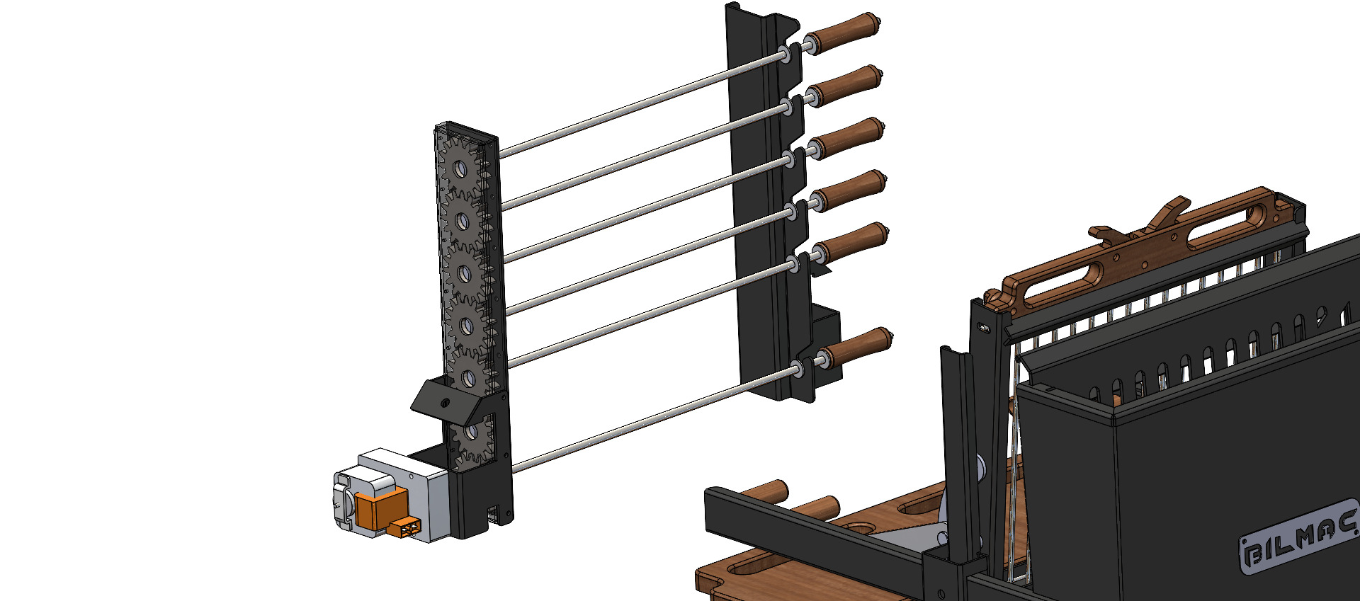 烧烤立式旋转炉