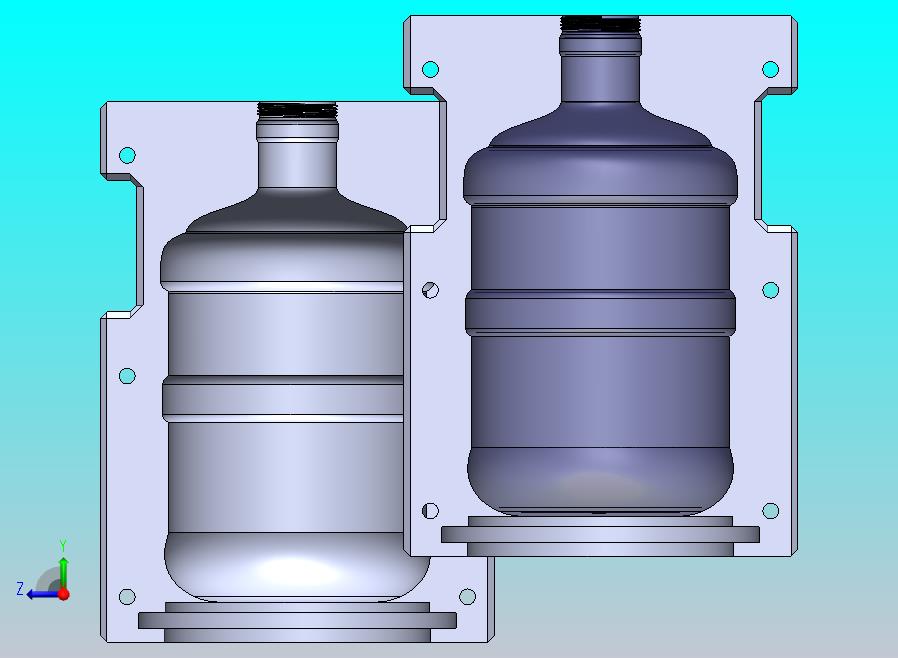 5升PET瓶模具型腔
