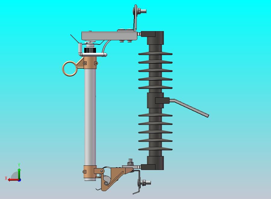 跌落式断路器、跌落式避雷器