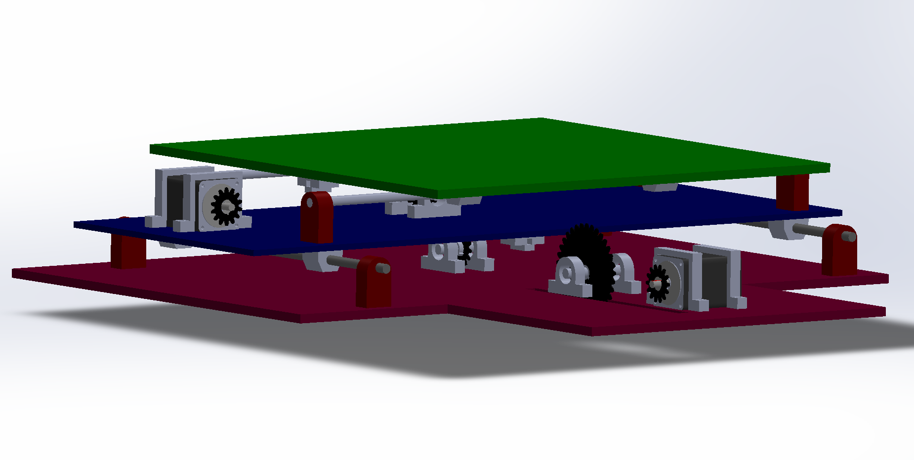 双轴地震模拟台