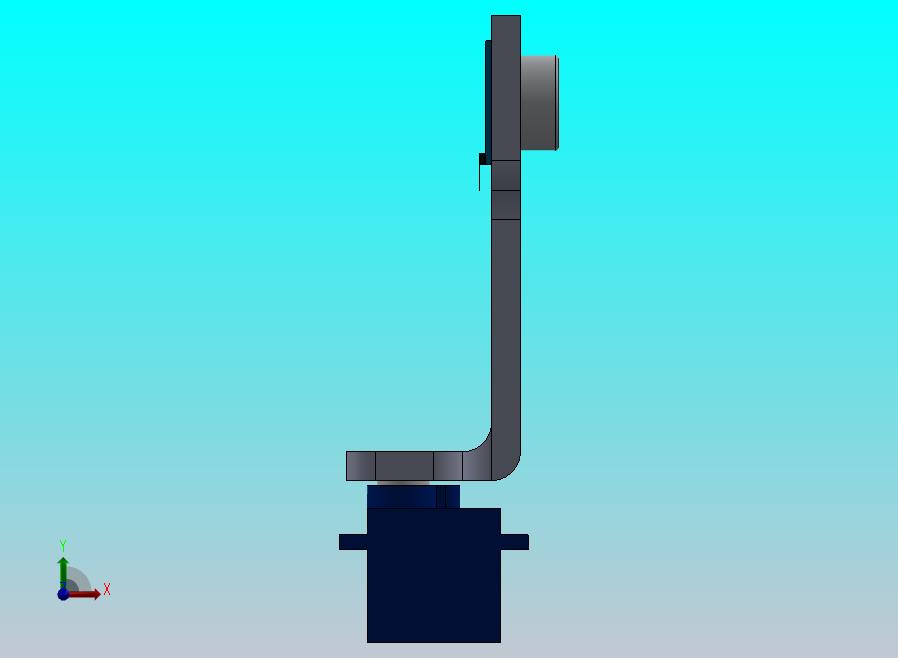 HC-SR04超声波传感器伺服电机支架