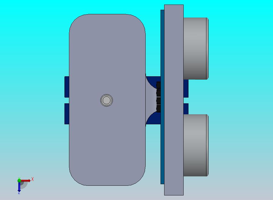 HC-SR04超声波传感器伺服电机支架