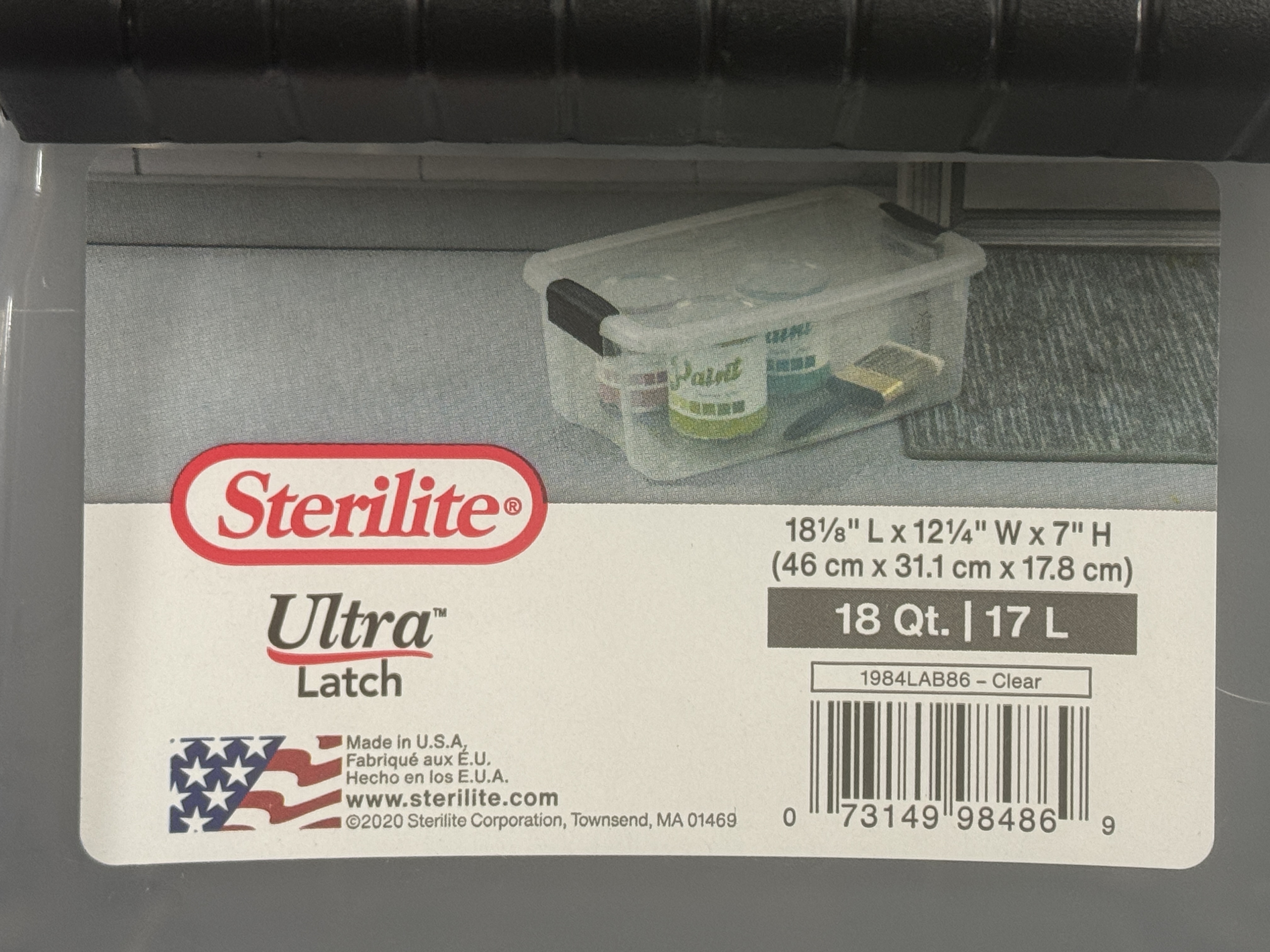 17升-18夸脱收纳箱