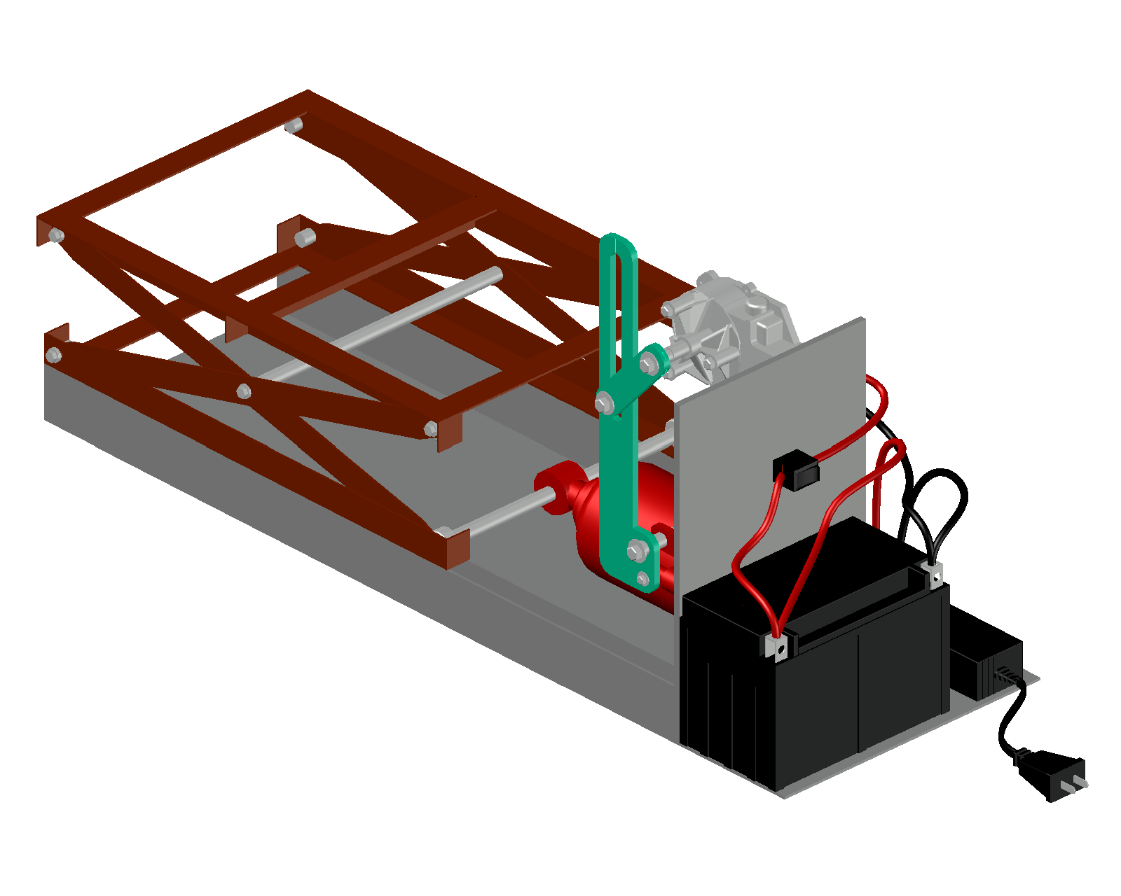 电机驱动的液压千斤顶