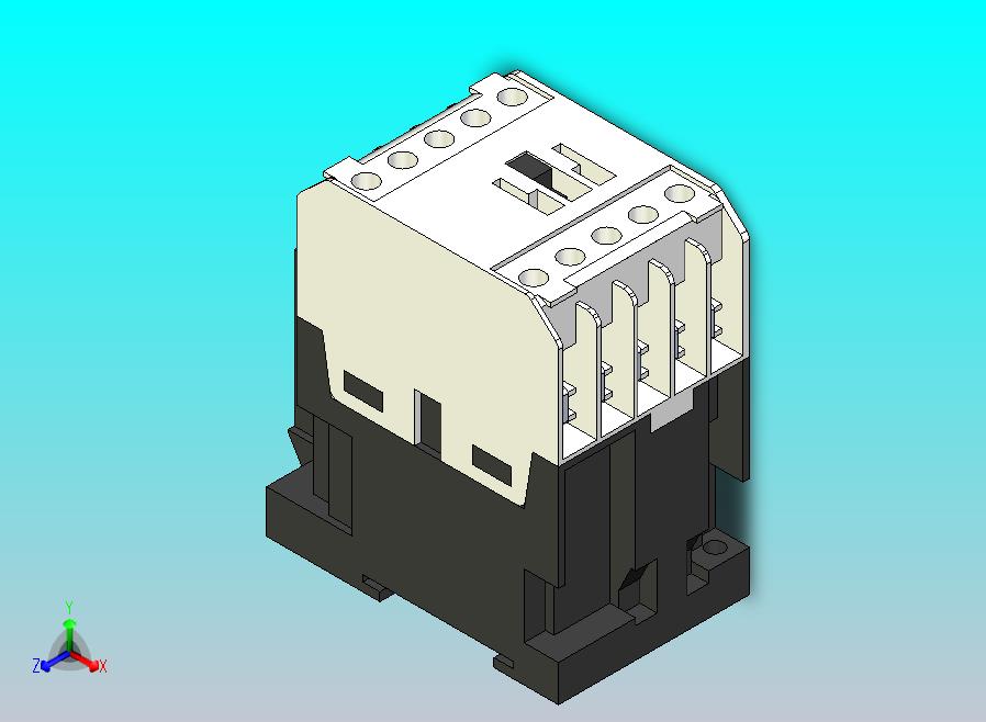 电气元件，接触器ST-10和接触器ST-12