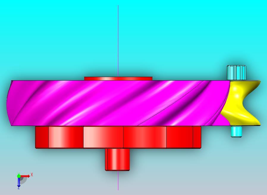 偏心式摆线齿轮传动耦合模型