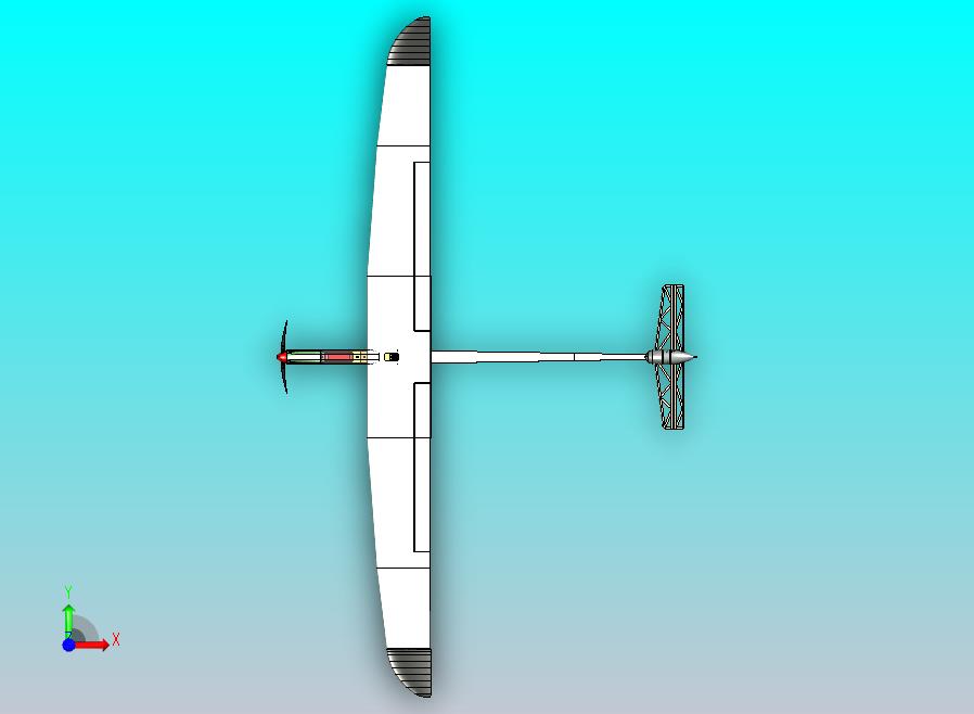 遥控电动滑翔机