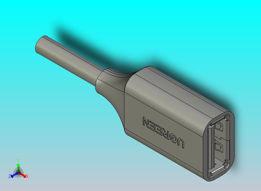 UGREEN USB-A 母头