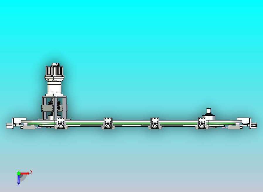 V50-600矩形链条环形导轨（大板）