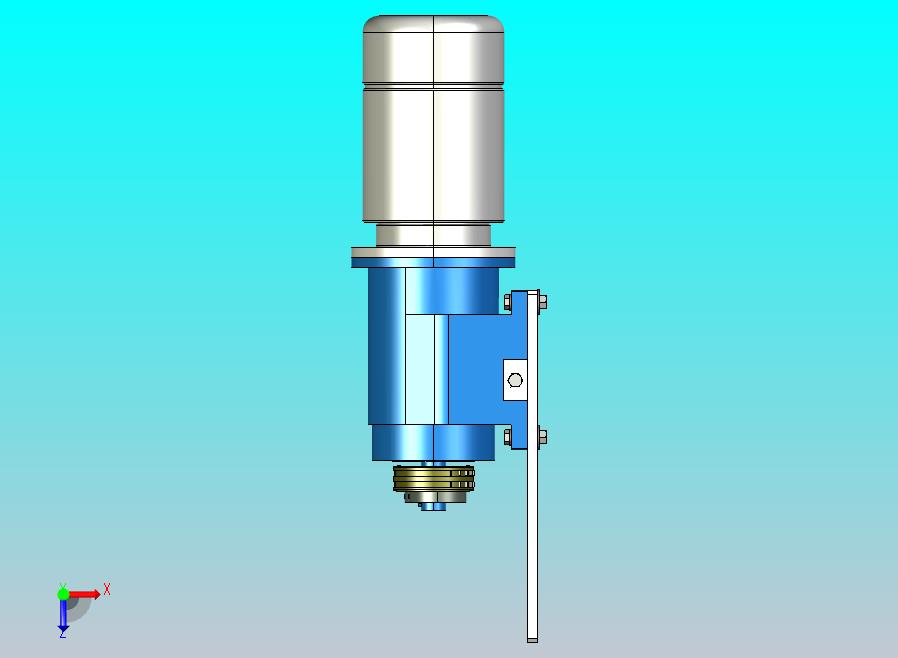 带链条和齿轮的电机