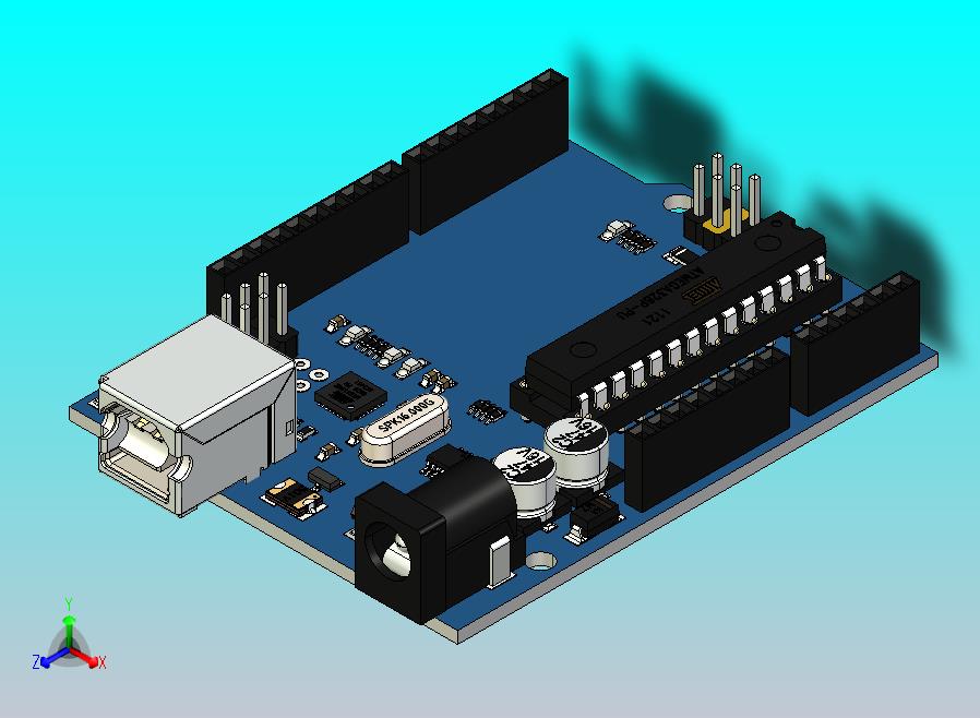 Arduino UNO驱动L298型足球机器人小车