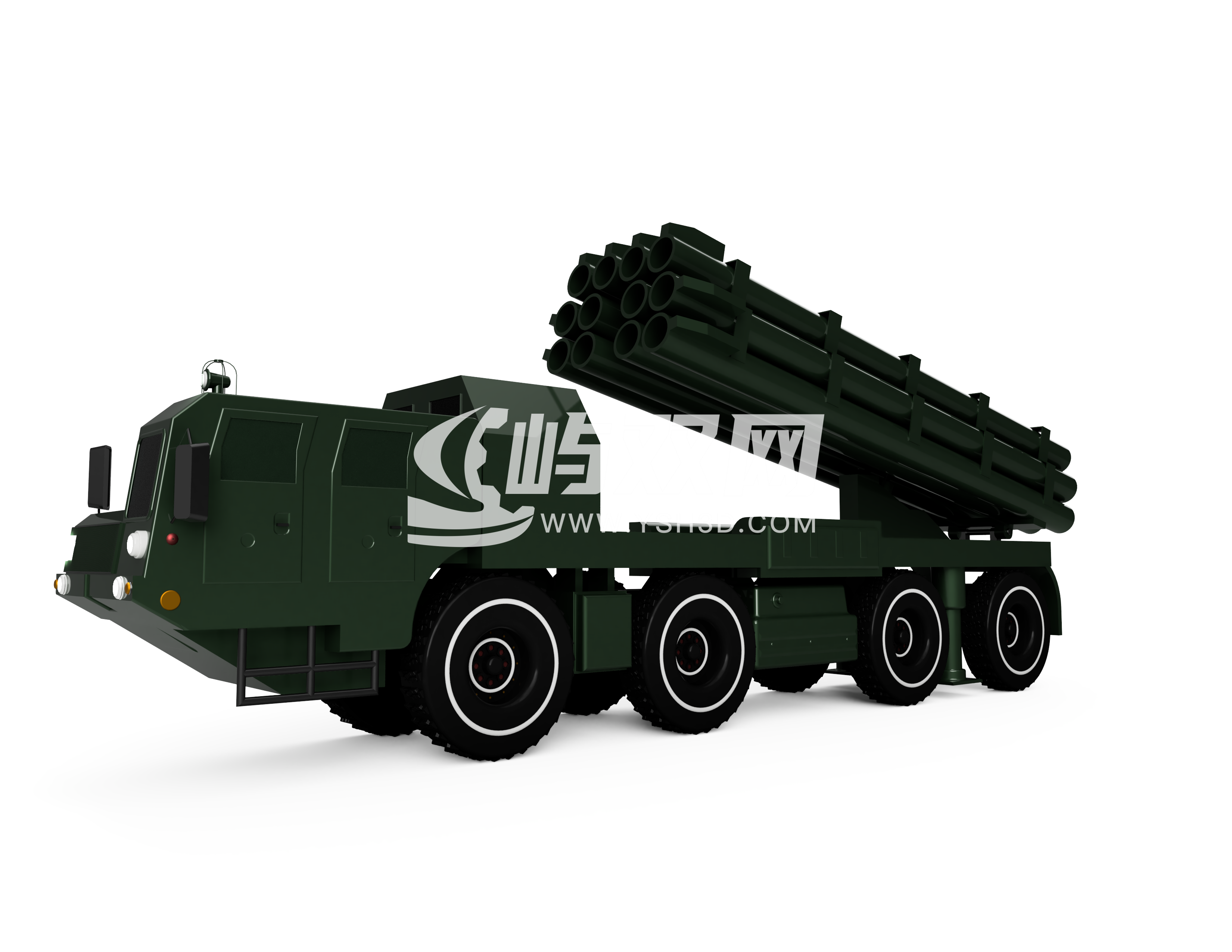 BM-30龙卷风火箭炮玩具模型