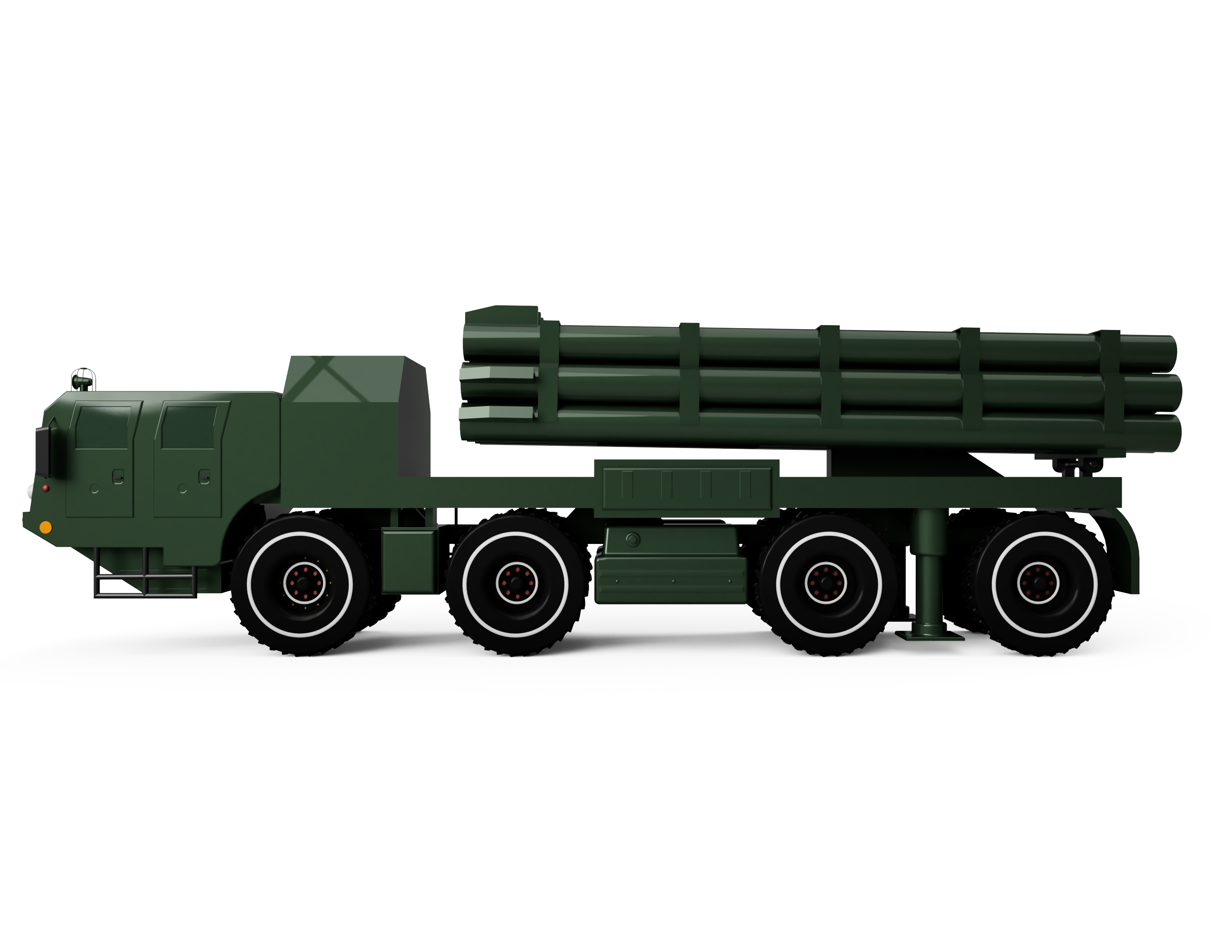 BM-30龙卷风火箭炮玩具模型