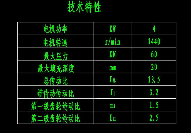 压片机总体CAD图