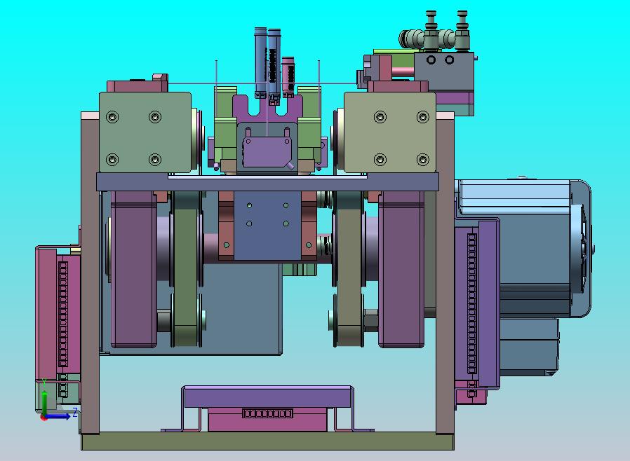 双皮带驱动皮带线