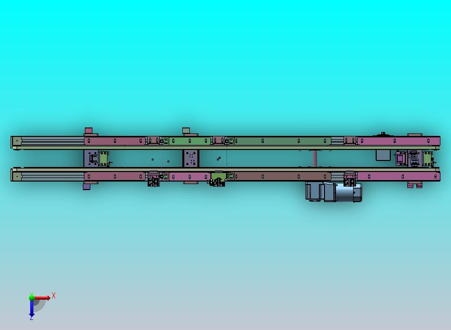 双皮带驱动皮带线
