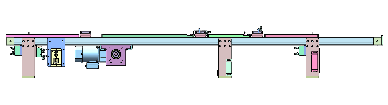 双皮带驱动皮带线