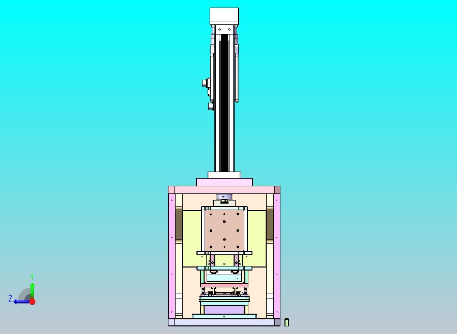 自动伺服压机治具