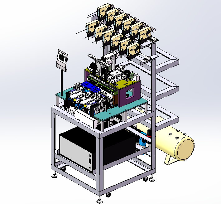 12套绕线机图纸汇总