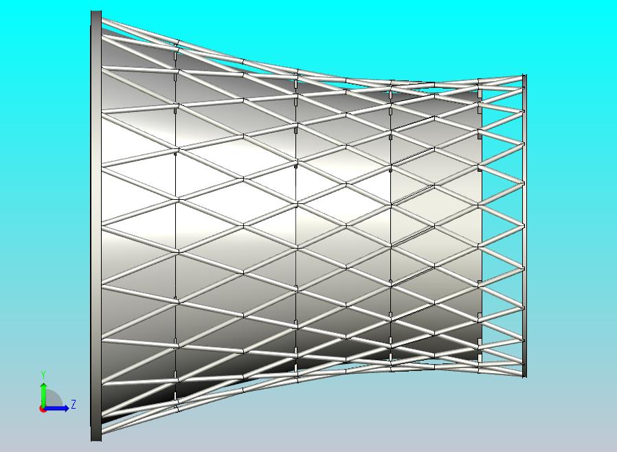 舒霍夫塔的模型。