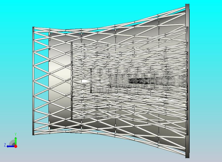 舒霍夫塔的模型。