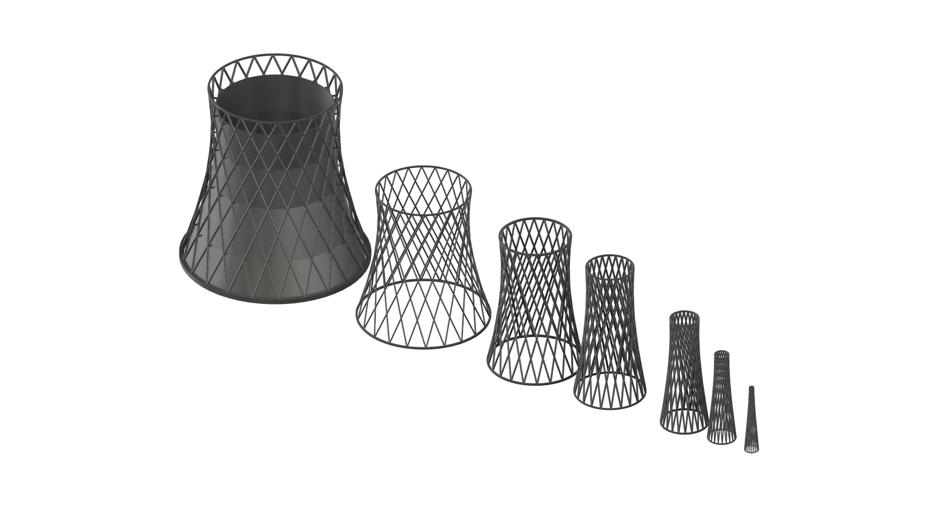 舒霍夫塔的模型。