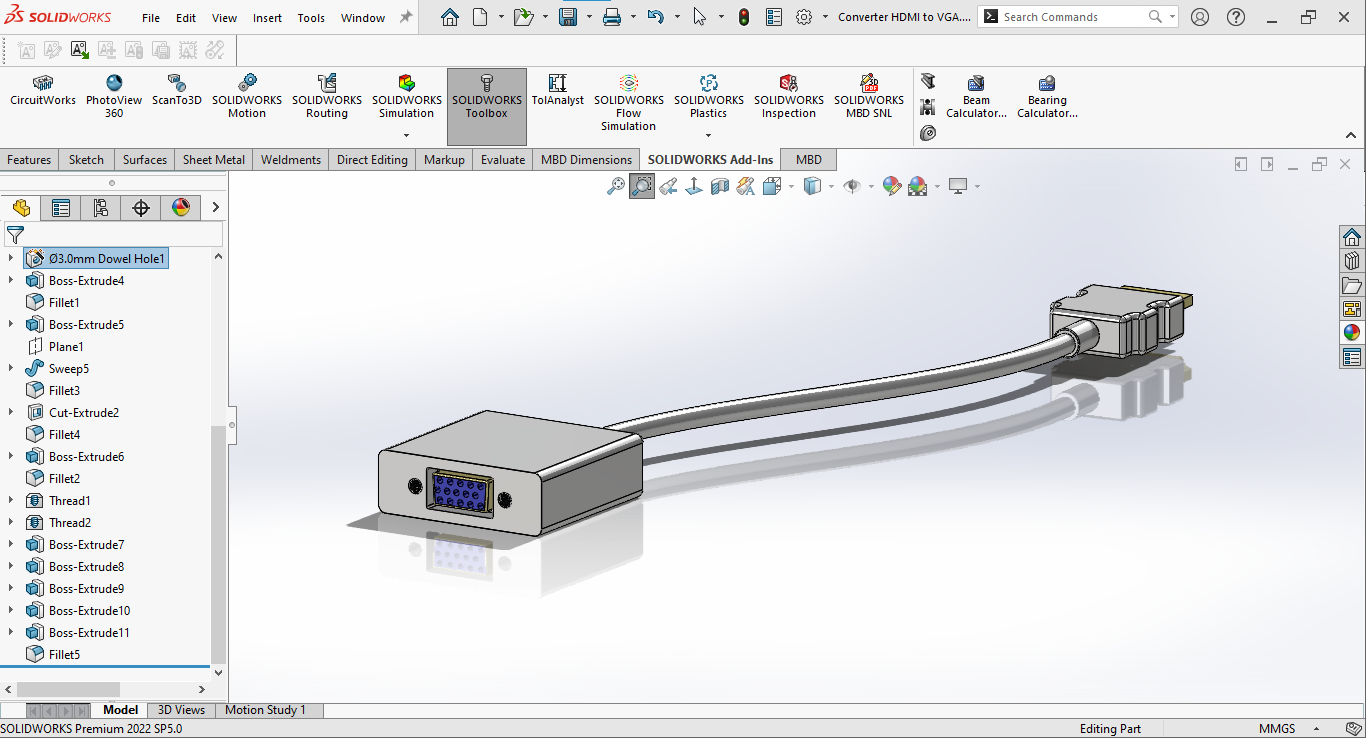 HDMI 转 VGA 转换器