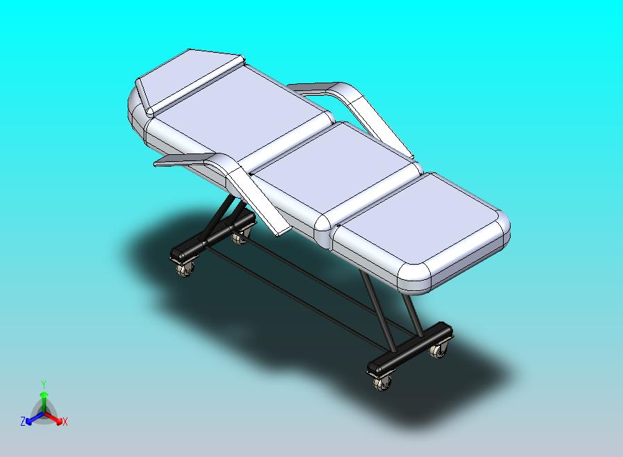 治疗床 3D