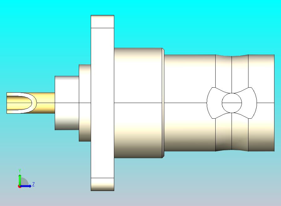 安费诺 RF 母头 BNC 连接器 直式
