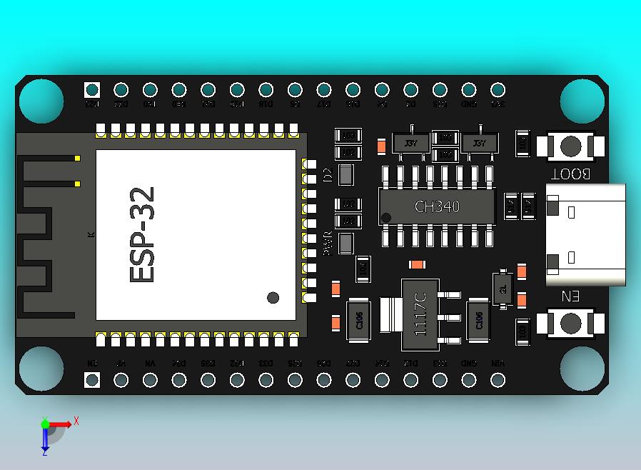 ESP32 (CH340)电路板