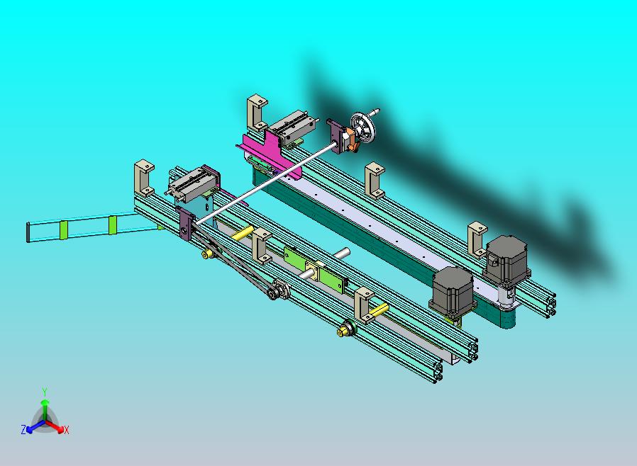 宽度可调节皮带输送机