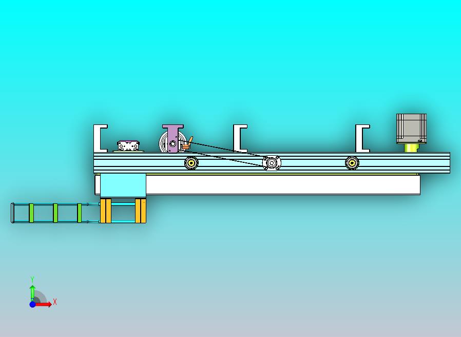 宽度可调节皮带输送机