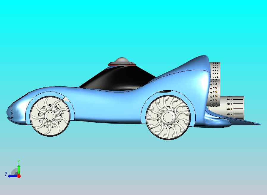 离子推进概念车
