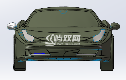 汽车，跑车模型I I