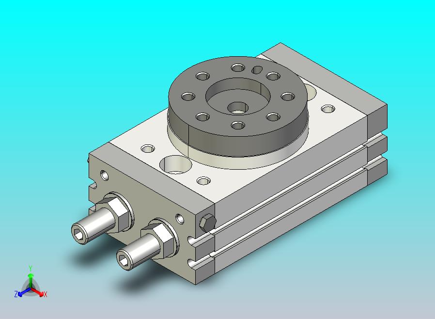 MSC-MSQB20A-190度气动旋转平台