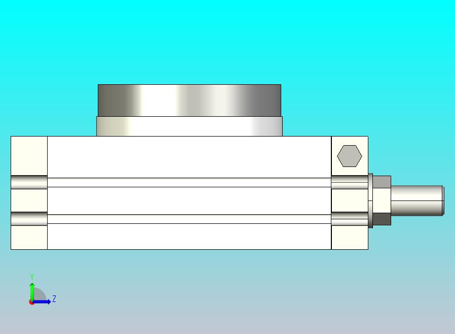 MSC-MSQB20A-190度气动旋转平台