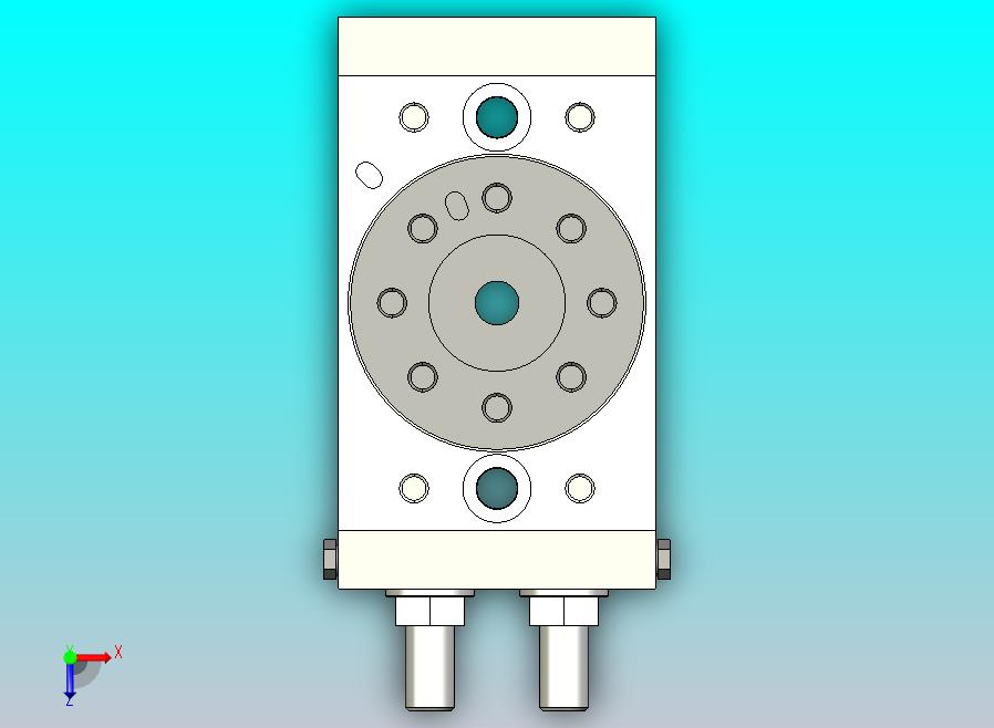 MSC-MSQB20A-190度气动旋转平台