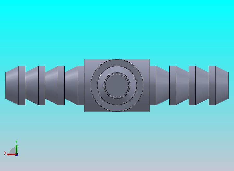 三通软管接头 6毫米