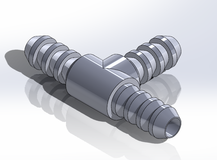 三通软管接头 6毫米