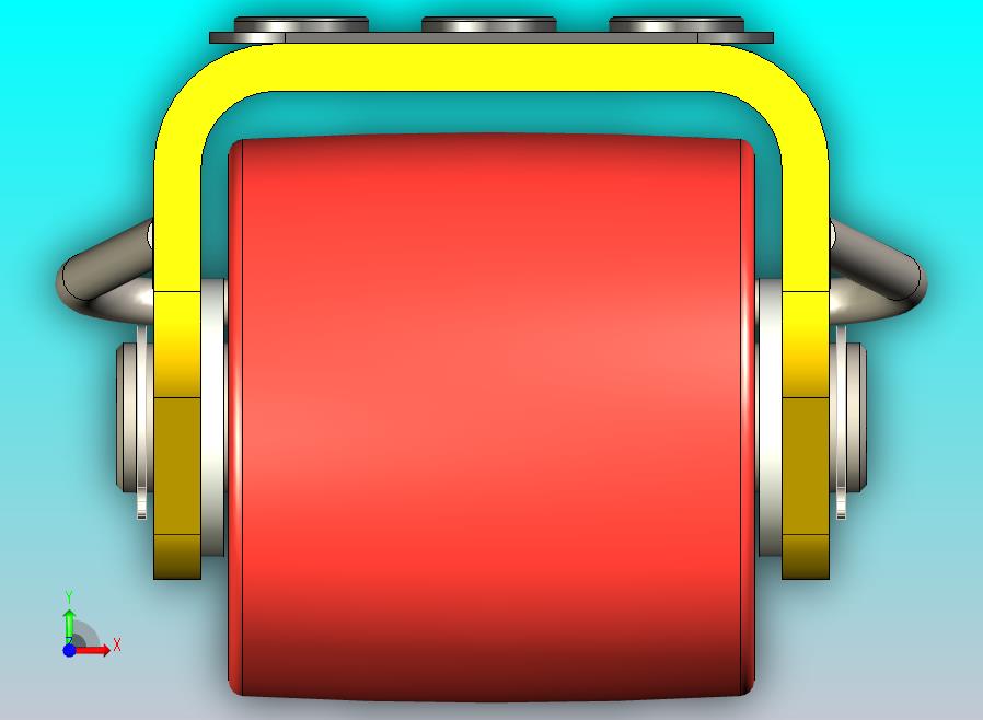 负载移动固定架